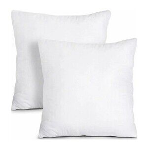 Utopia Bedding Throw Pillow Inserts (Set of 2, White) – 20 Inch Down Alternative